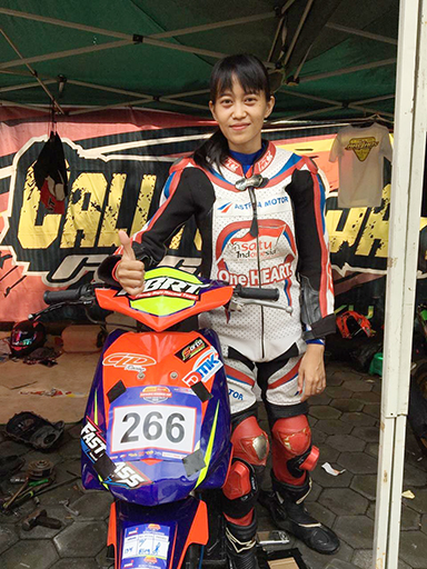 Diana CL Siap Tempur, Tim Calysta Optimis Podium