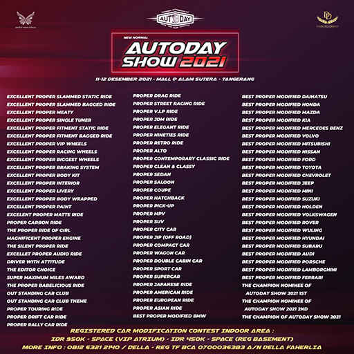 AutoDay Show 2021 Persiapan Sudah Matang Tinggal Menghitung Hari